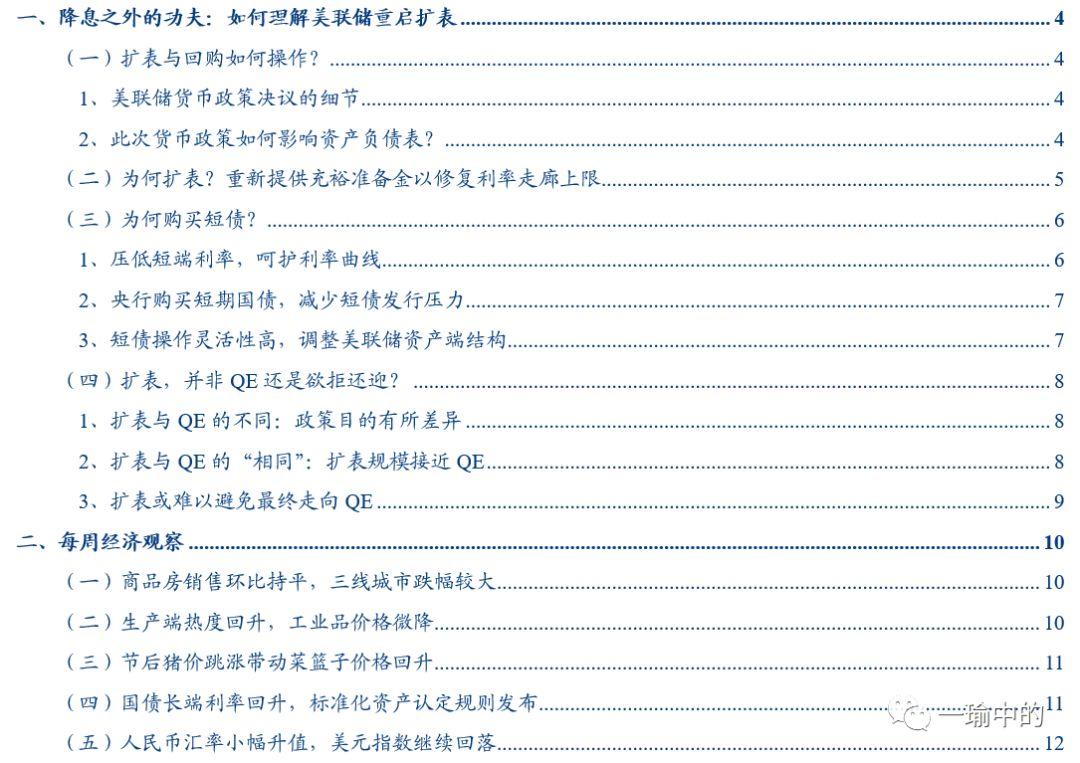 降息之外的功夫：扩表前置守护名义利率空间| uSMART